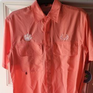 Realtree Clemson Fishing Shirt